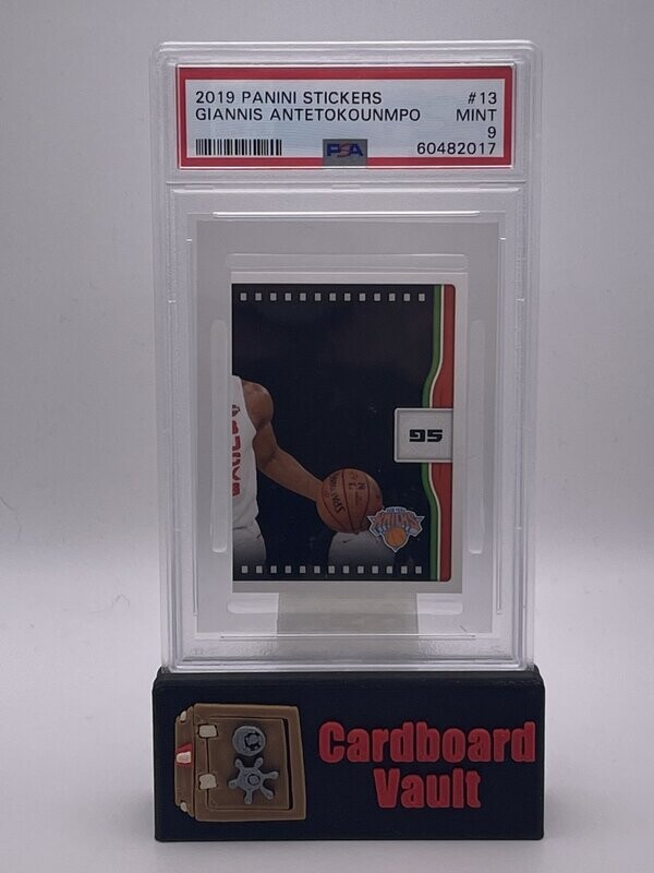 2019 Panini Stickers Giannis Antetokounmpo #13 PSA 9 60482017