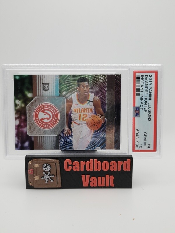 2019 Illusions Instant Impact De&#39;Andre Hunter #4 PSA 10