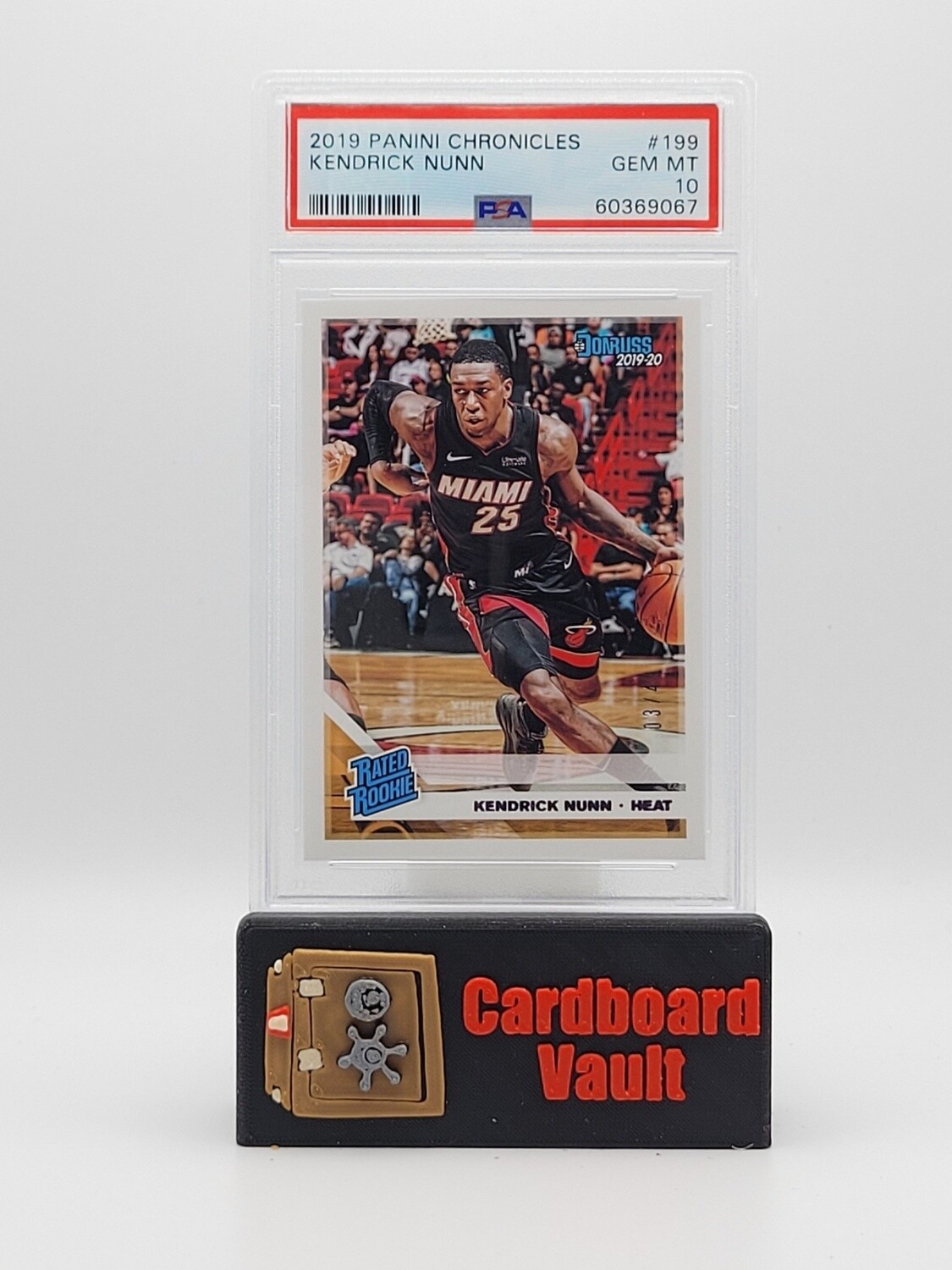 2019 Chronicles Rated Rookie Kendrick Nunn #199 PSA 10