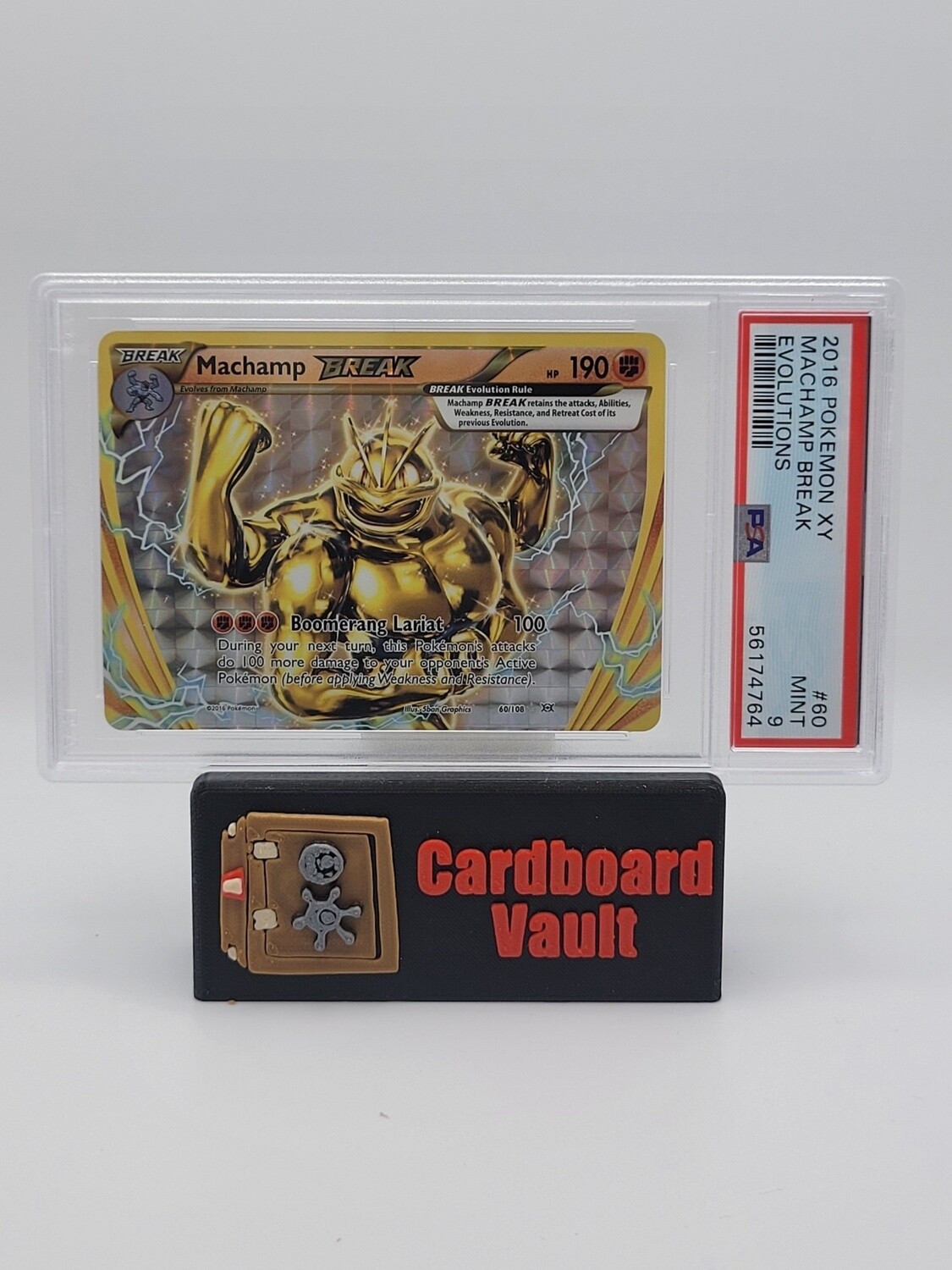 2016 Pokémon Machamp Break XY #60 PSA 9
