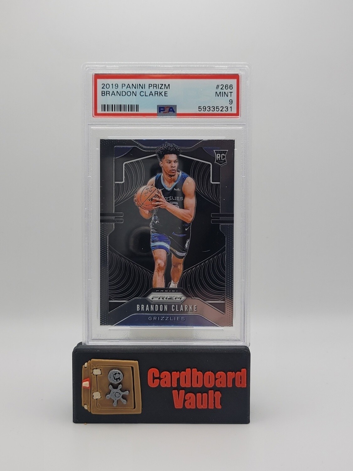 2019 Prizm Brandon Clarke #266 PSA 9