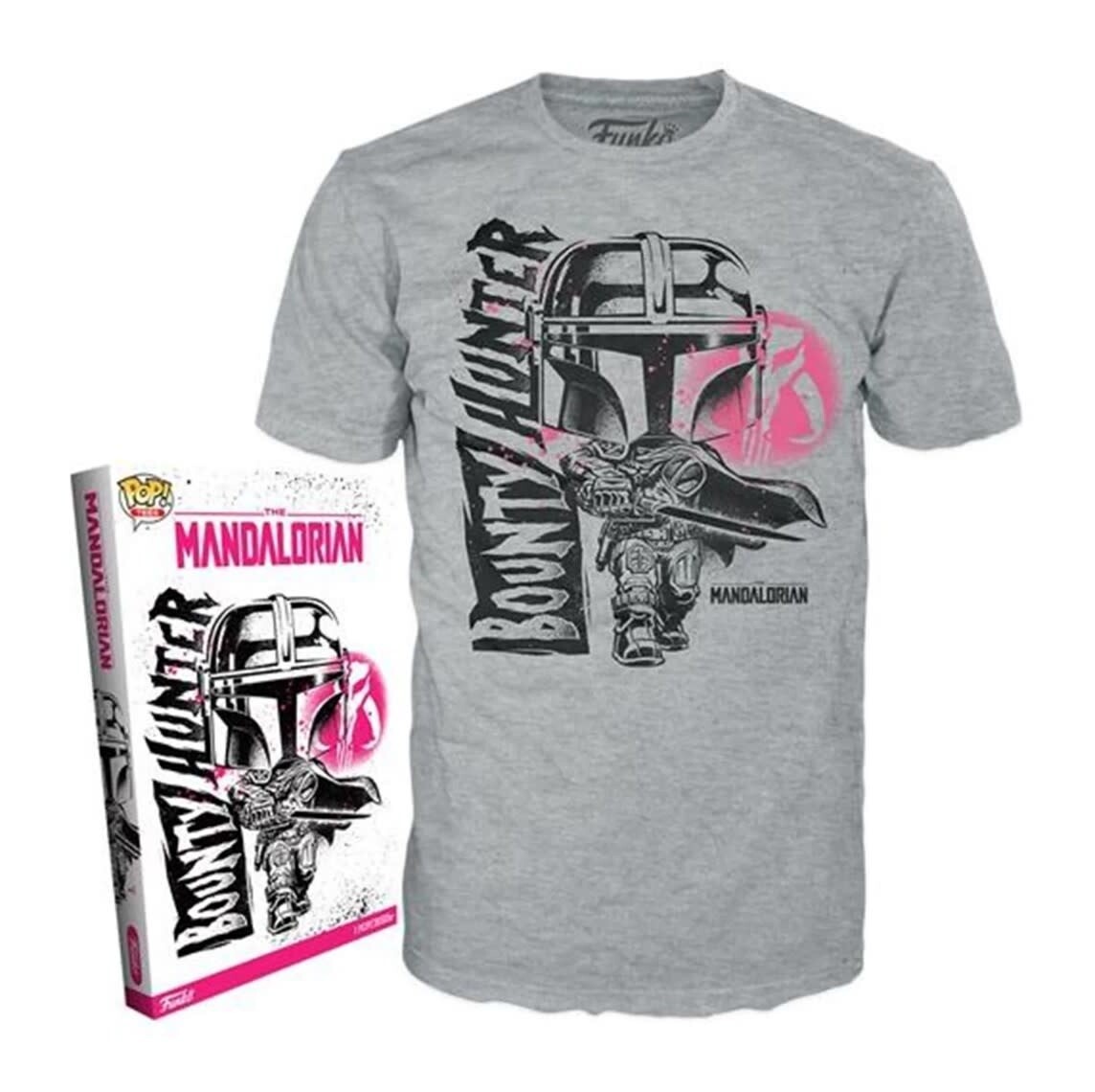 Pop Tees The Mandalorian Bounty Hunter Size L