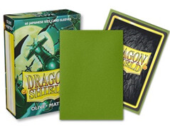 Dragon Shield 60ct Deck Protector Mini Japanese Matte Olive