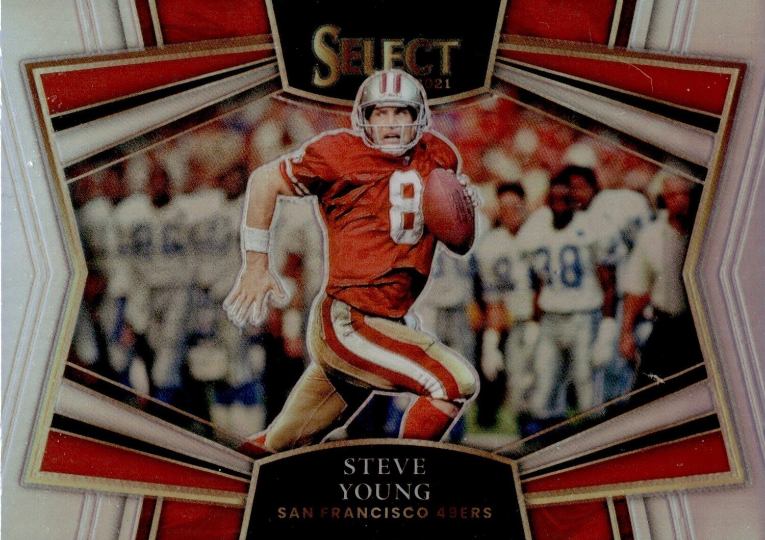 2021 Select Snapshots Steve Young #SS-23 Silver Prizm