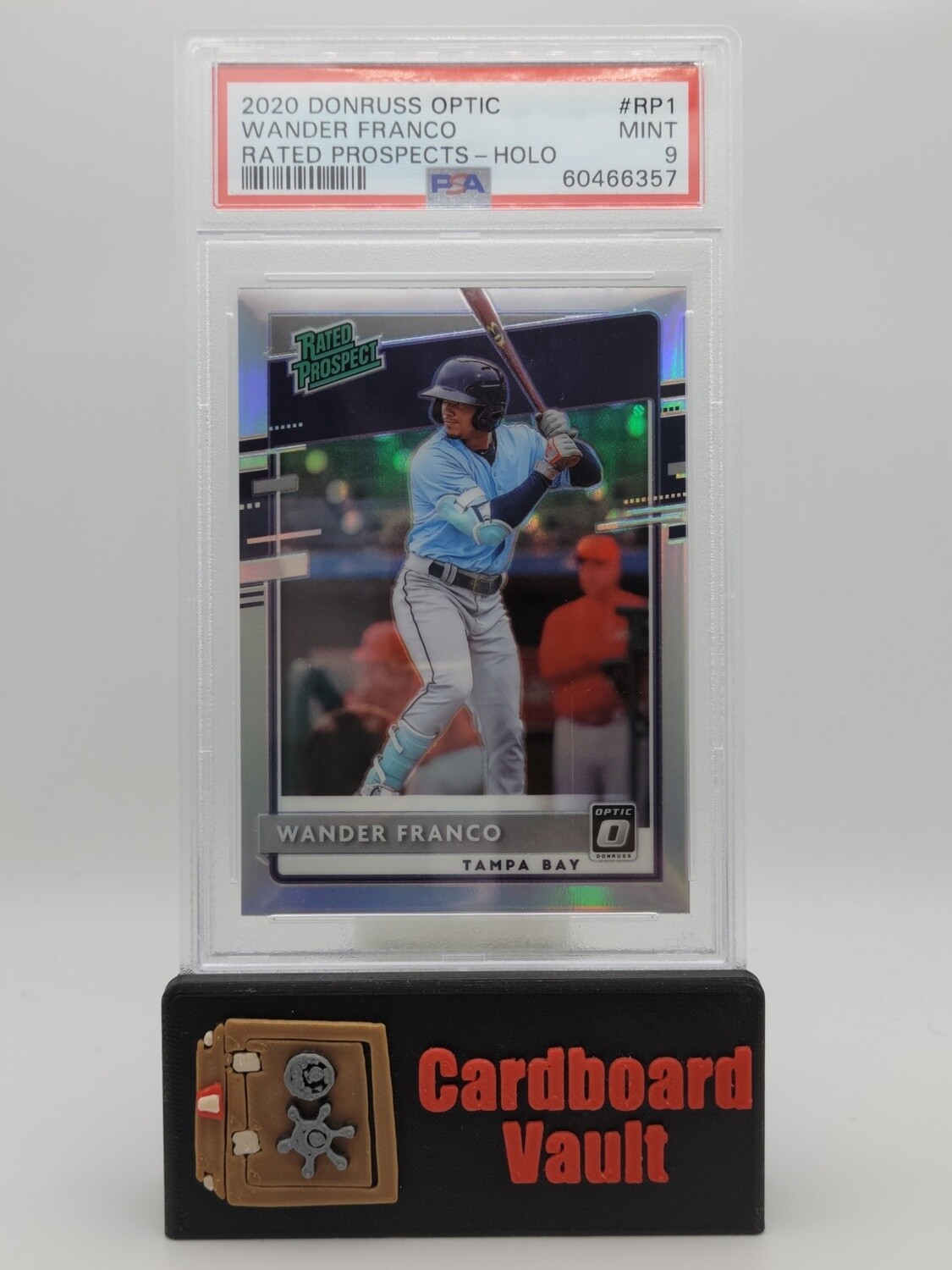 2020 Donruss Optic Rated Prospects Wander Franco  #RP-1 Holo  PSA 9