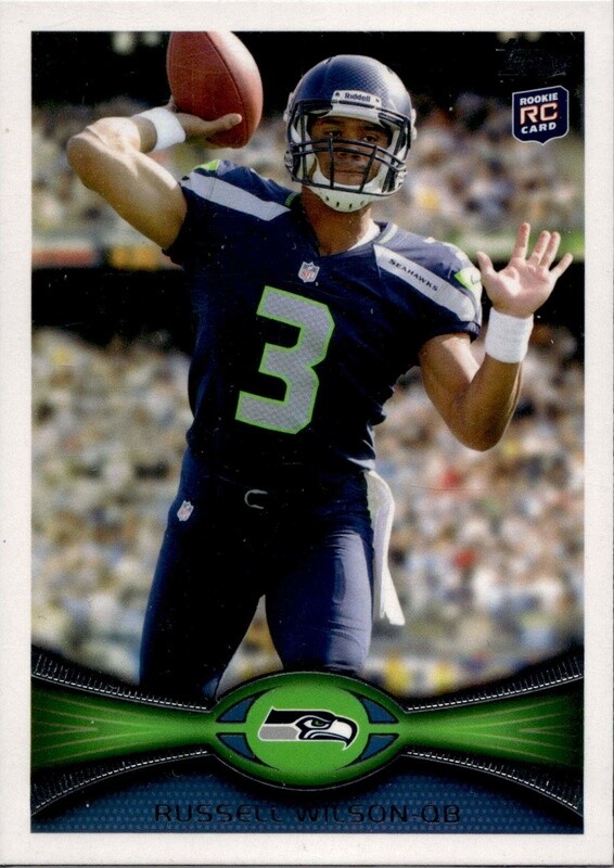 2012 Topps Russell Wilson RC #165