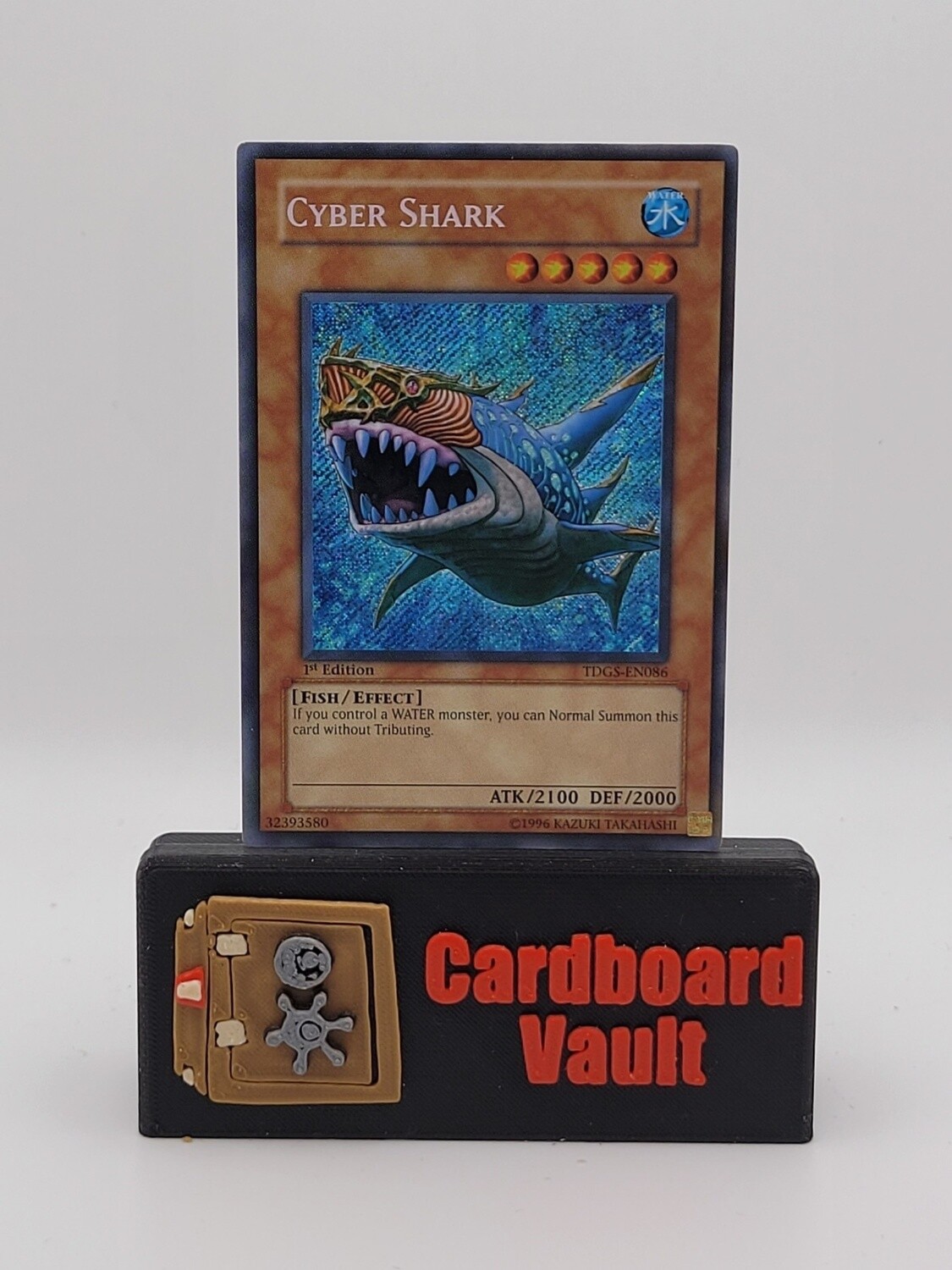 Yu-Gi-Oh! 1st Edition Cyber Shark TDGS-EN086