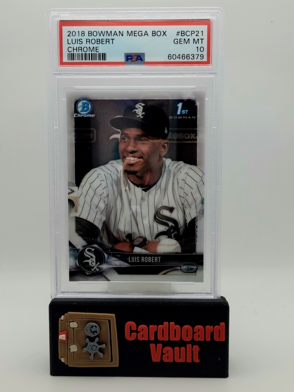 2018 Bowman Mega Box Luis Robert Chrome #BCP21 PSA 10