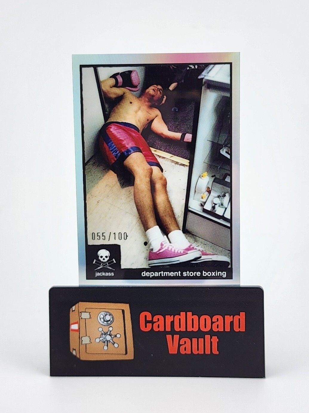 2022 Jackass Department Store Boxing #S-4 Silver 055/100