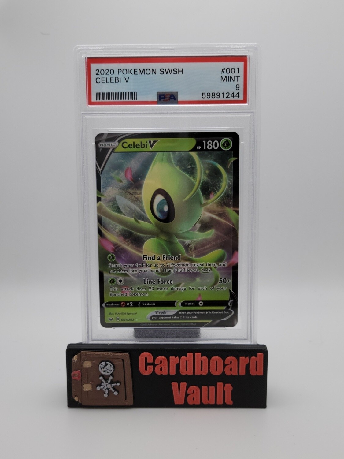 2020 Pokémon Celebi V #001 PSA 9