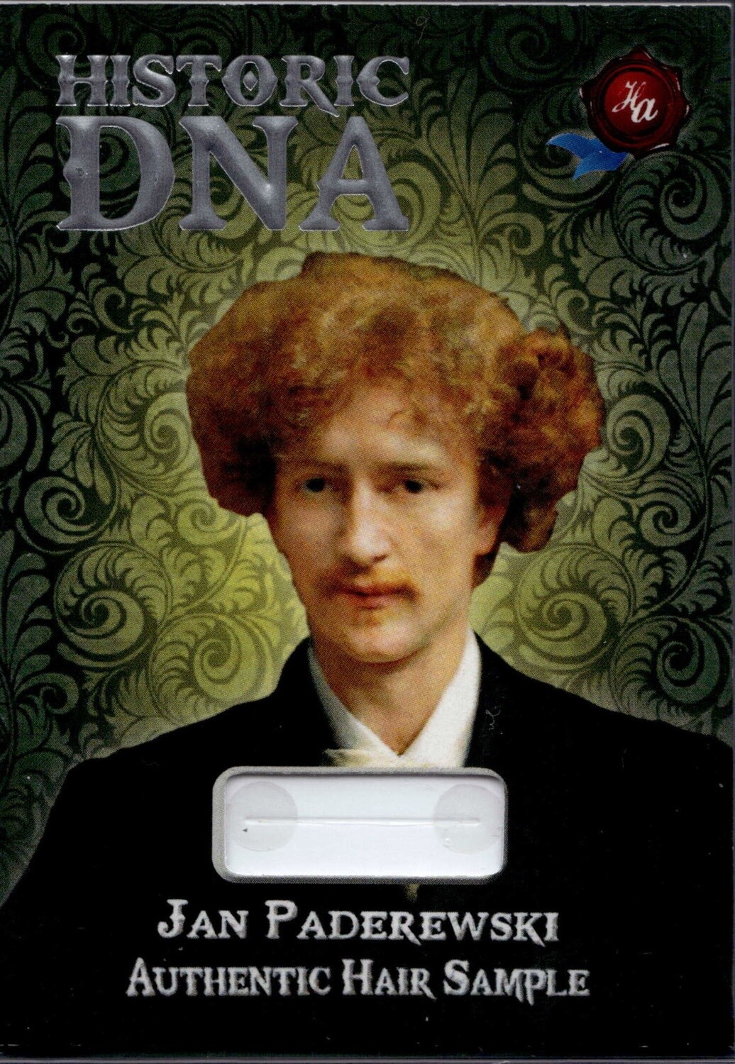Historic Autographs Historic DNA Jan Paderewski Authentic Hair Sample 22/22