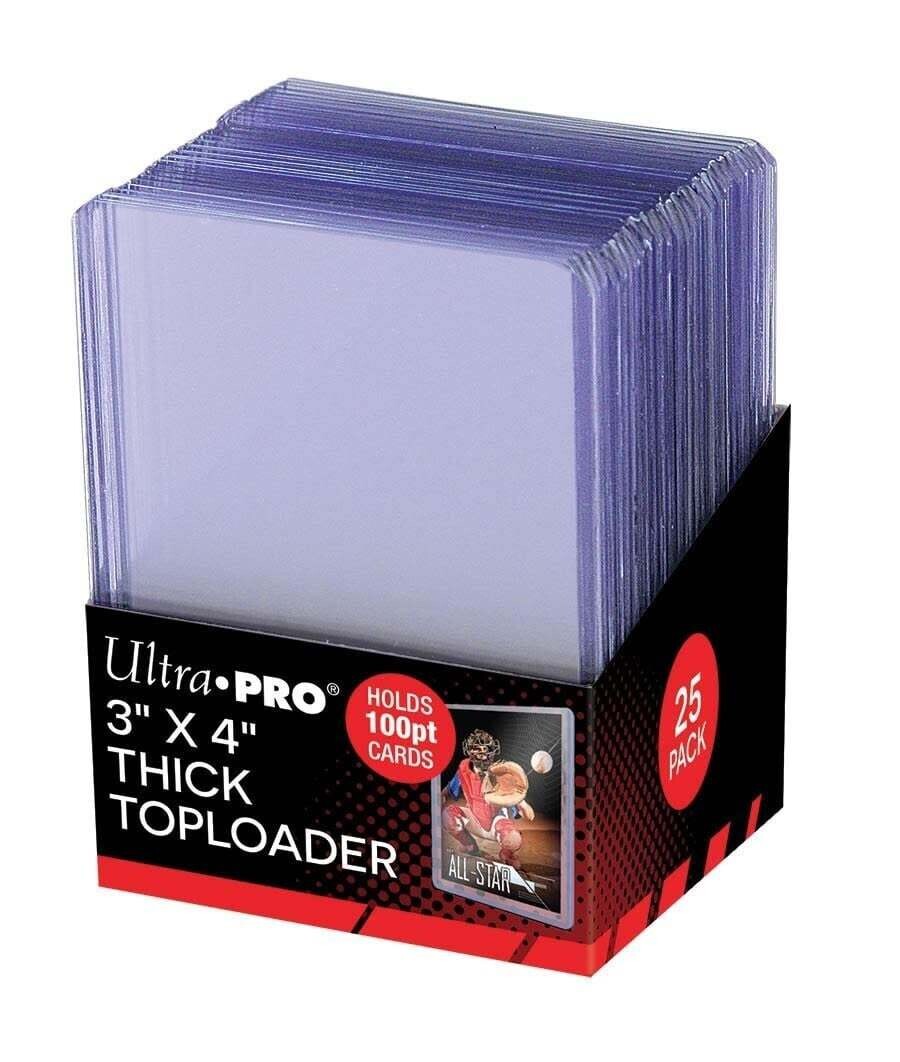 Ultrapro 3 X 4&quot; Super Thick Toploader 100 Point