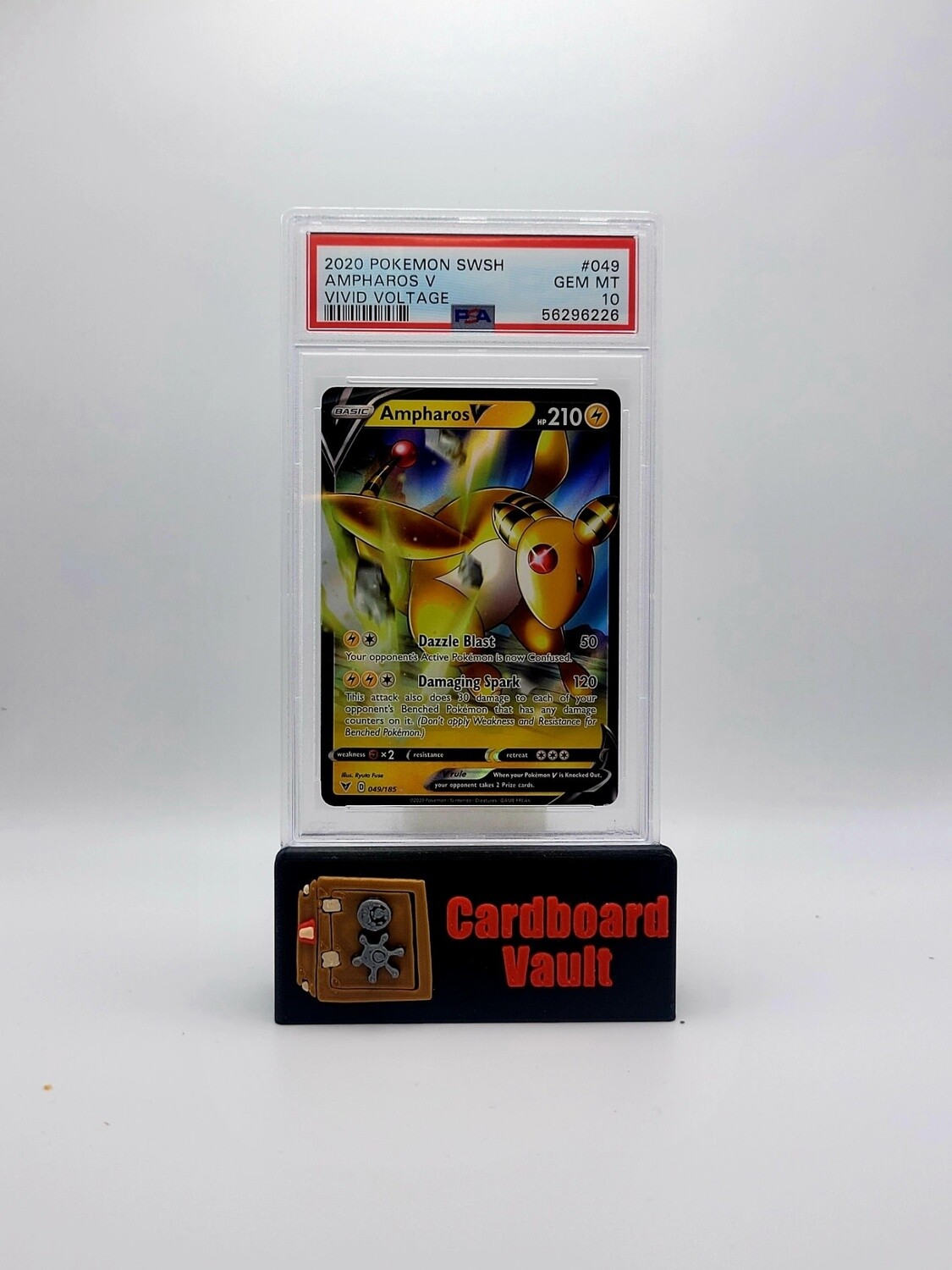 2020 Pokémon Ampharos V  #049 PSA 10