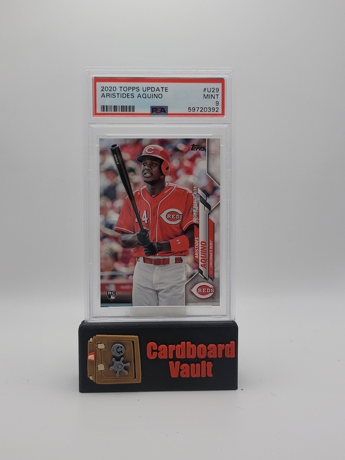 2020 Topps Update Aristides Aquino #U-29  PSA 9