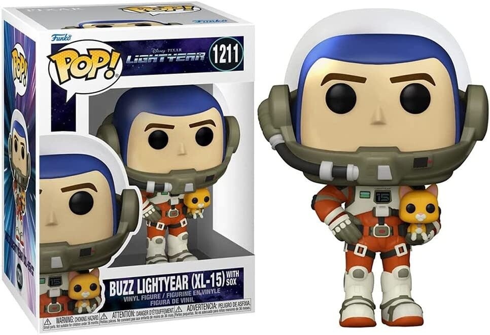 Pixar Lightyear Buzz Lightyear (XL-15) With Sox 1211 Funko Pop