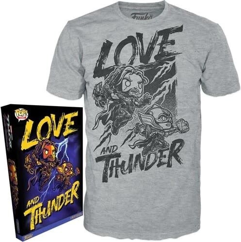 Pop Tees Thor Love and Thunder T-Shirt Size M