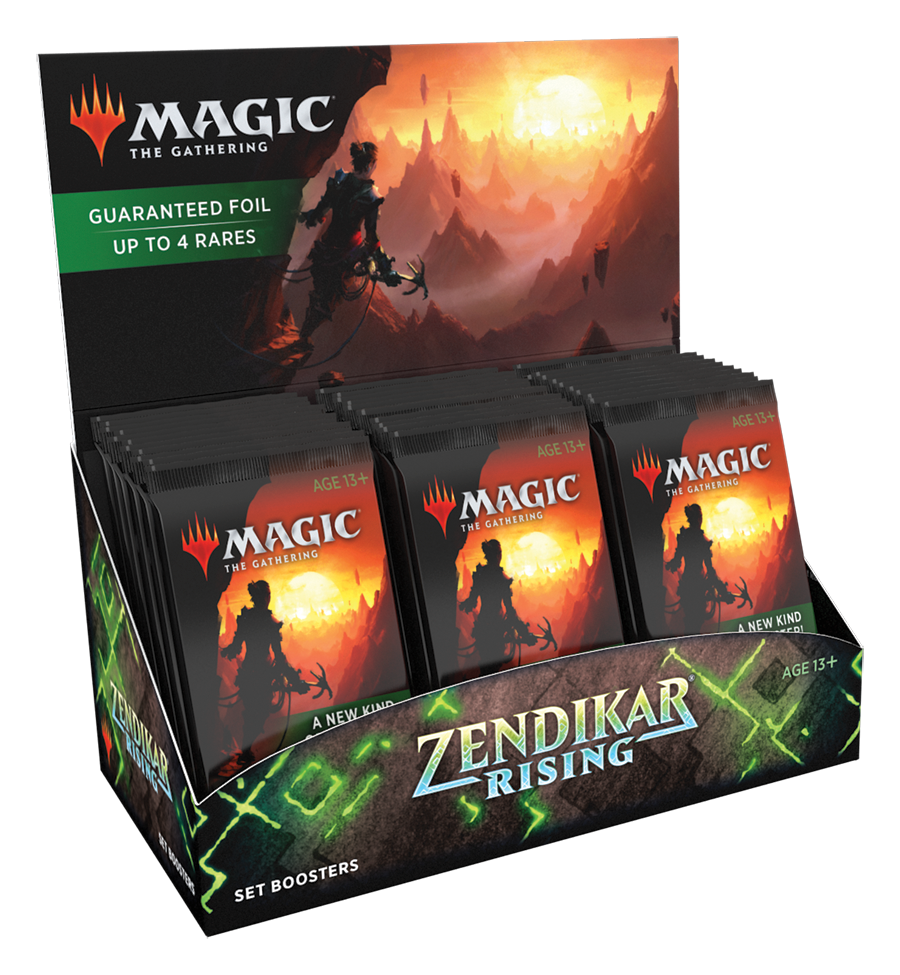 Magic The Gathering Zendikar Rising Set Booster Box