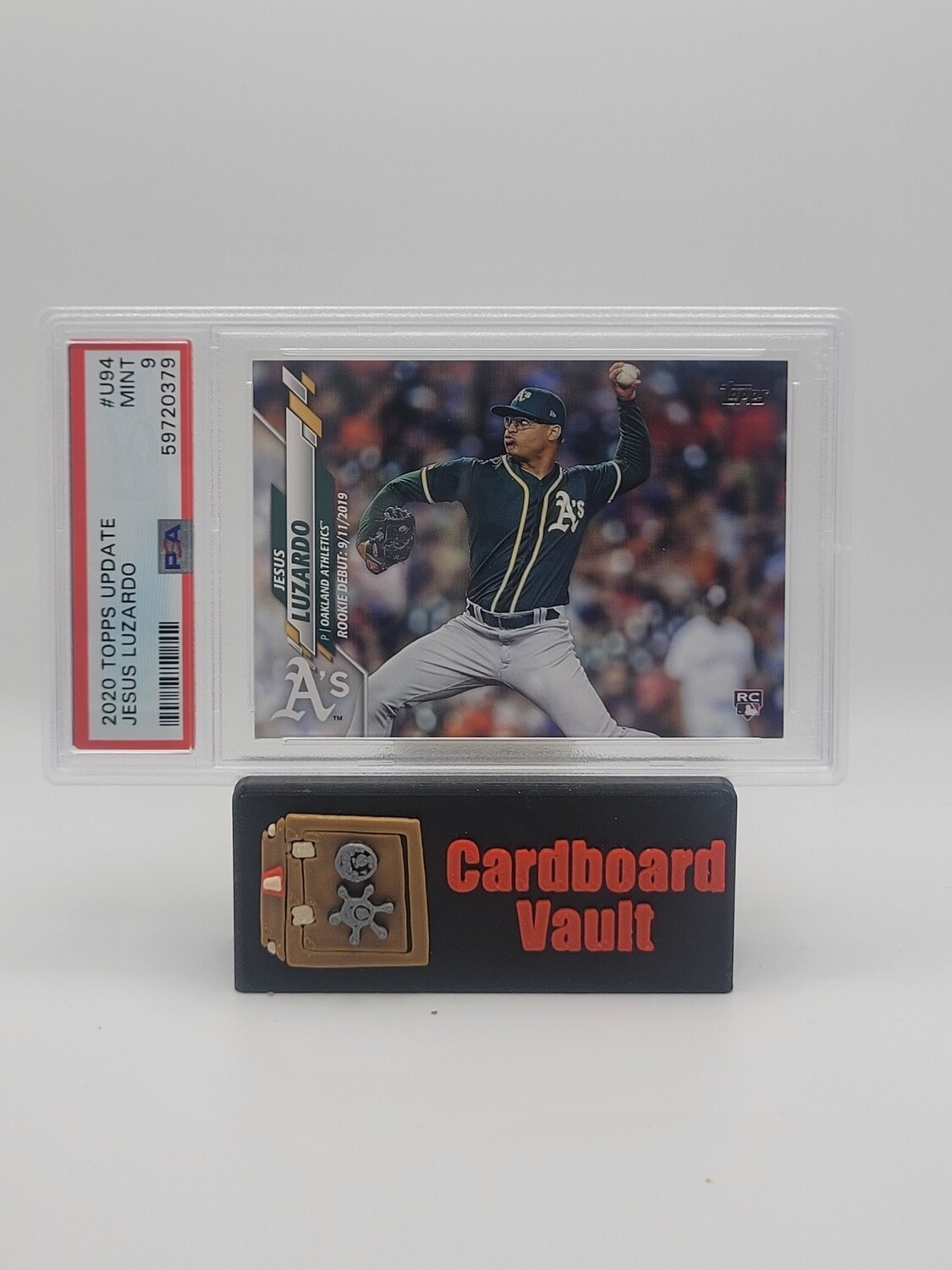 2020 Topps Update Jesus Luzardo #U-94  PSA 9
