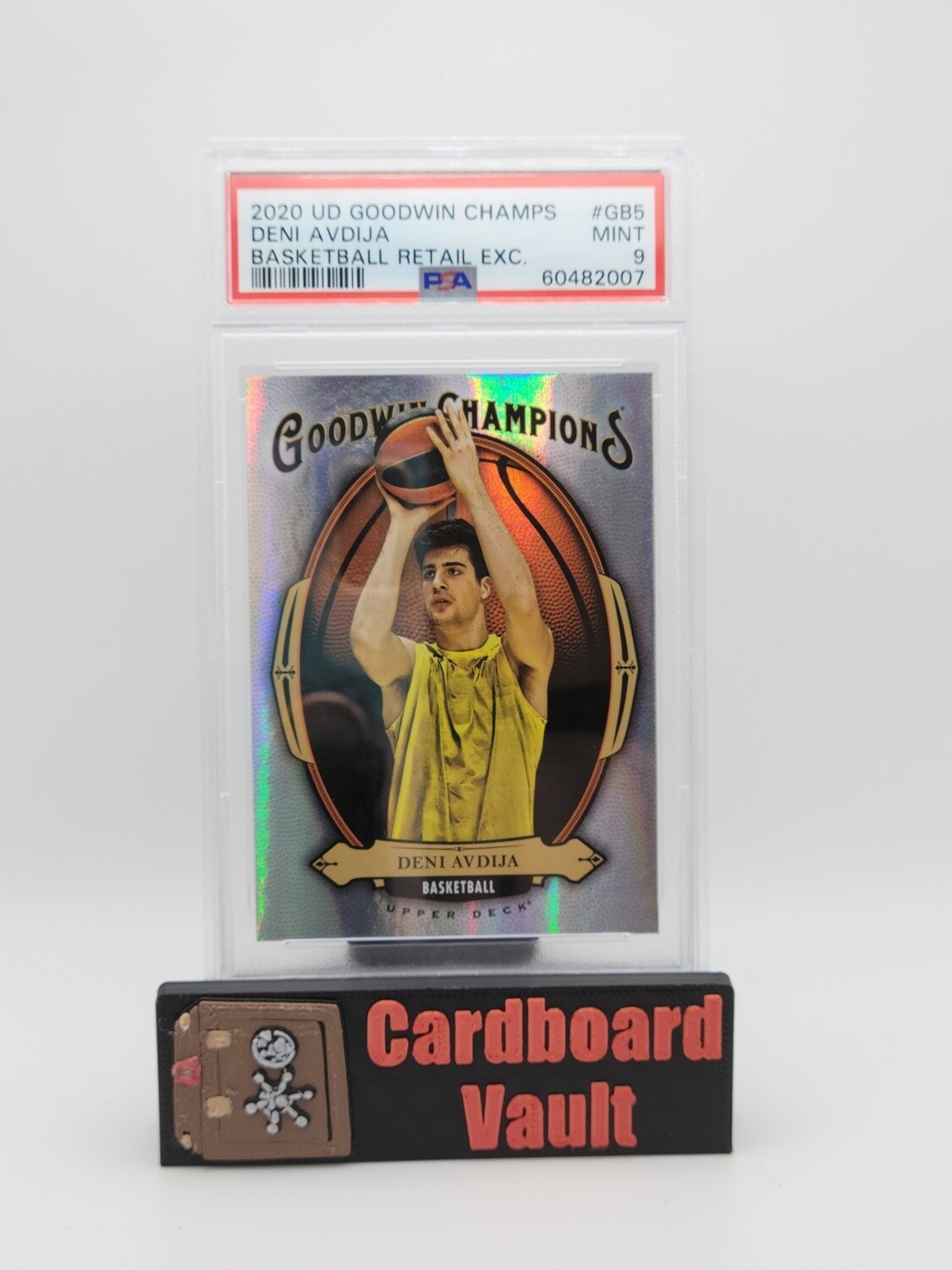 2020 Upper Deck Goodwin Champions Deni Avdija #GB5 PSA 9
