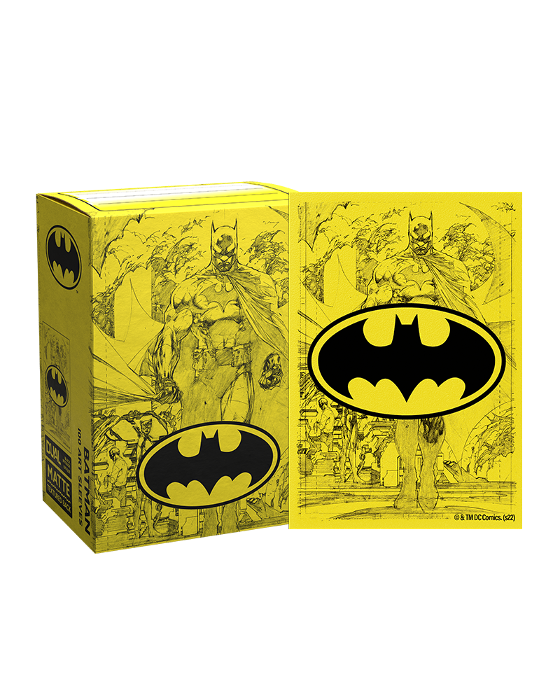 Dragon Shield 100 Dual Card Sleeves Batman Core Art