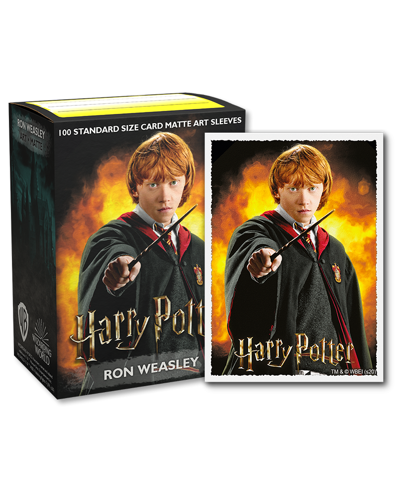 Dragon Shield 100 Card Sleeves Harry Potter Ron Weasley