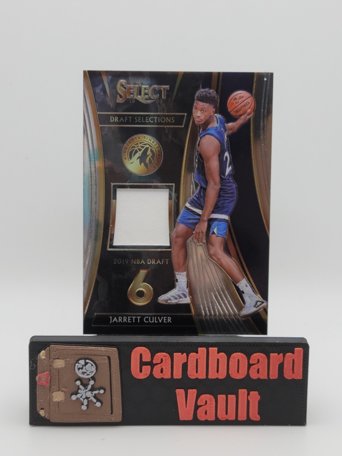 2019-20 Select Jarrett Culver Draft Selections Patch  #DS-JCV