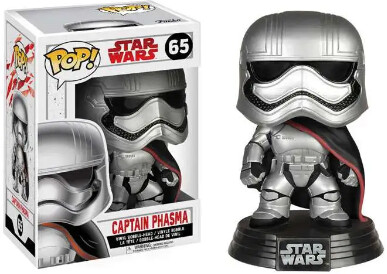 Star Wars Captain Phasma 65 Funko Pop Damaged Box