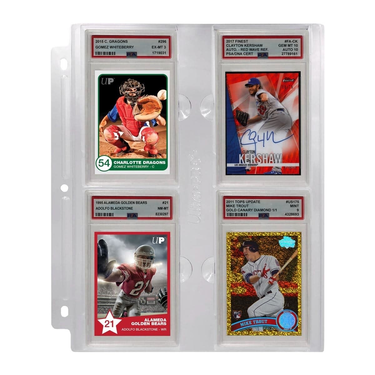 Ultra Pro Page for Graded PSA Slabs 1 Count