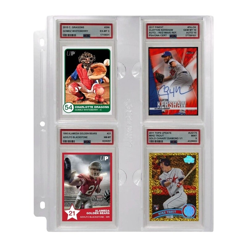Ultra Pro Page for Graded PSA Slabs 1 Count