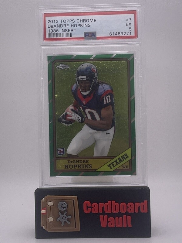 2013 Topps Chrome DeAndre Hopkins 1986 Insert #7 PSA 5 61489271