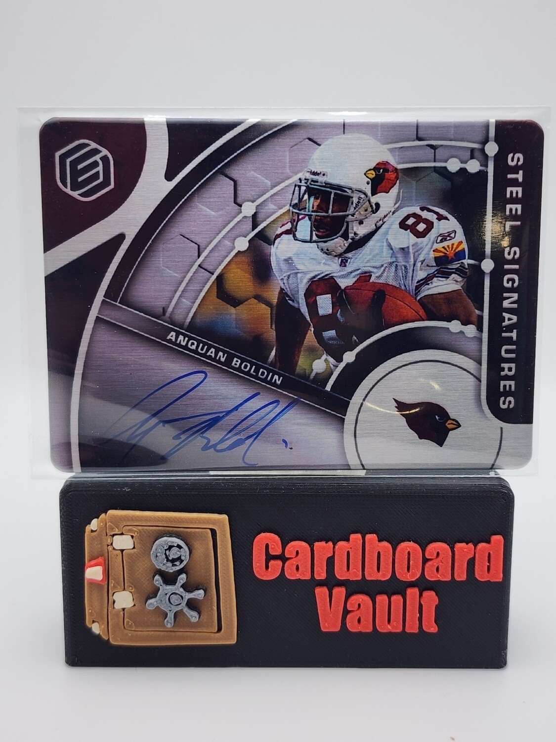 2022 Elements Steel Signatures Anquan Boldin #SS-AB 43/50
