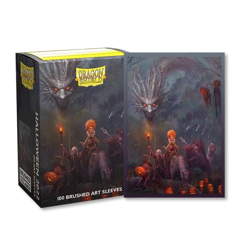 Dragon Shield 100ct Box - Halloween 2022 Brushed Art Sleeves (100)