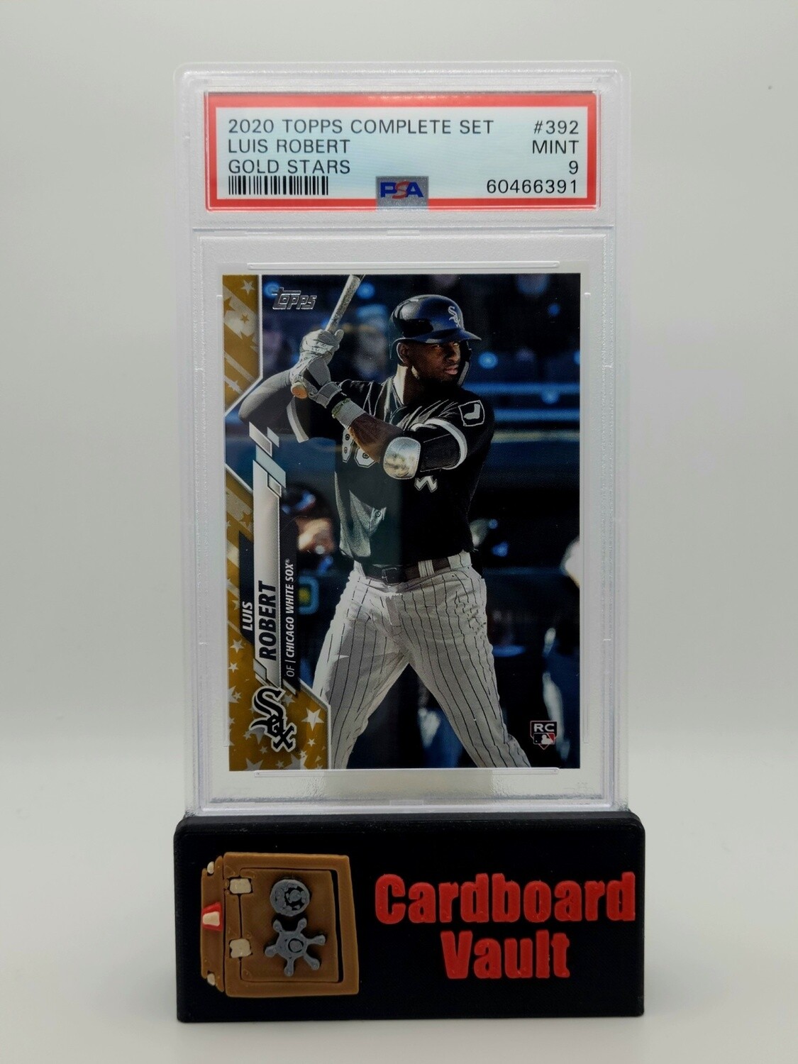 2020 Topps Complete Set Luis Robert #392 Gold Stars PSA 9