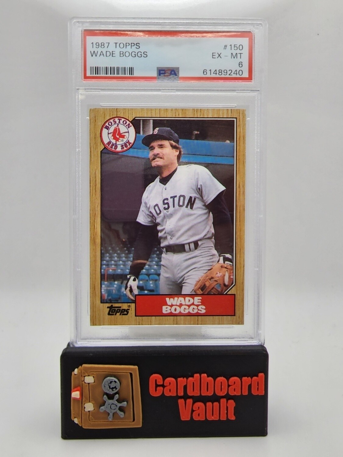 1987 Topps Wade Boggs #150 PSA 6