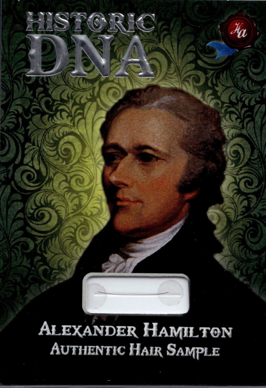 Historic Autographs Historic DNA Alexander Hamilton Authentic Hair Sample 51/55