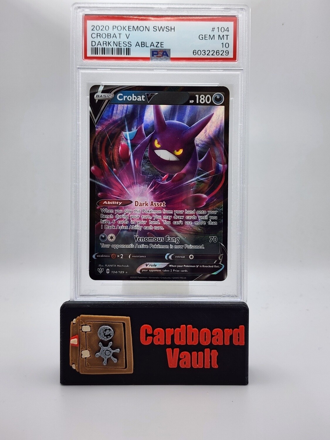 2020 Pokémon Crobat V  #104 PSA 10