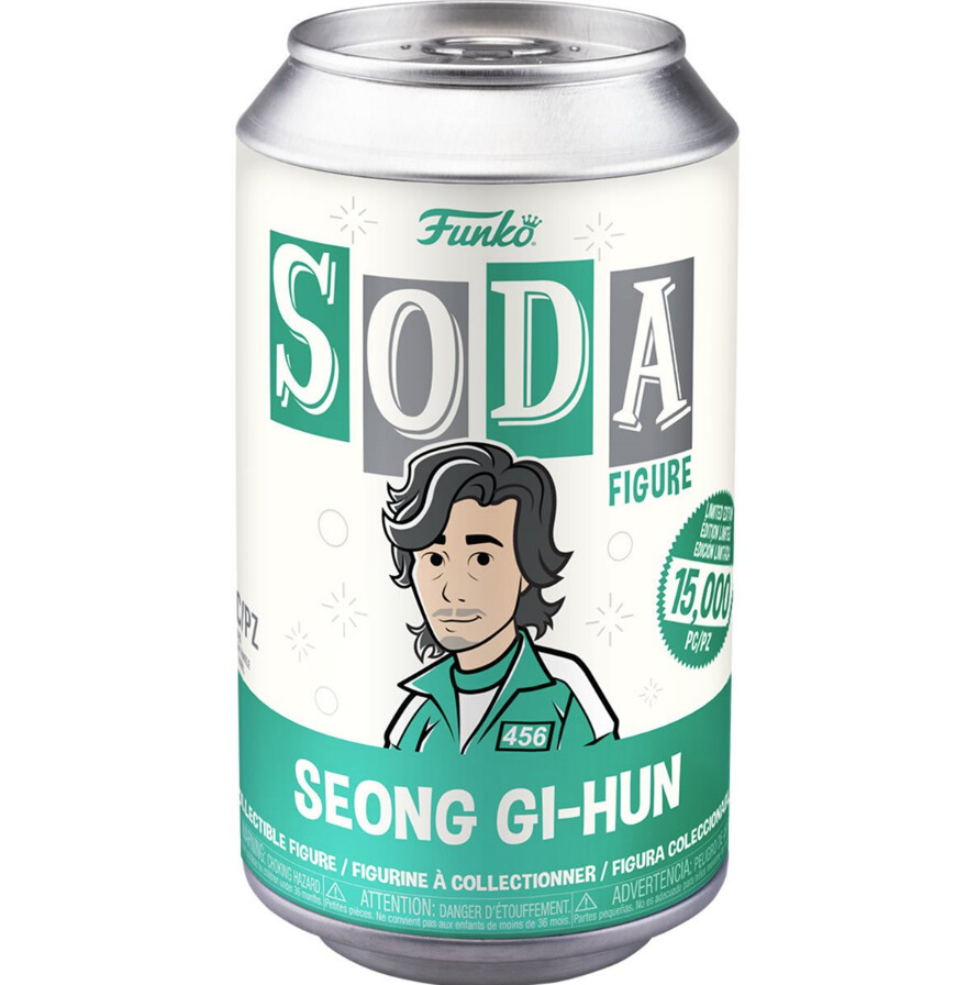 Squid Game Seong Gi-Hun Vinyl Soda Figure