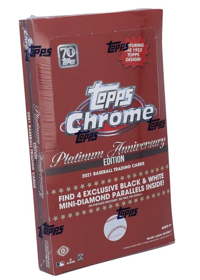 2021 Topps Chrome Platinum Anniversary Baseball Hobby Lite