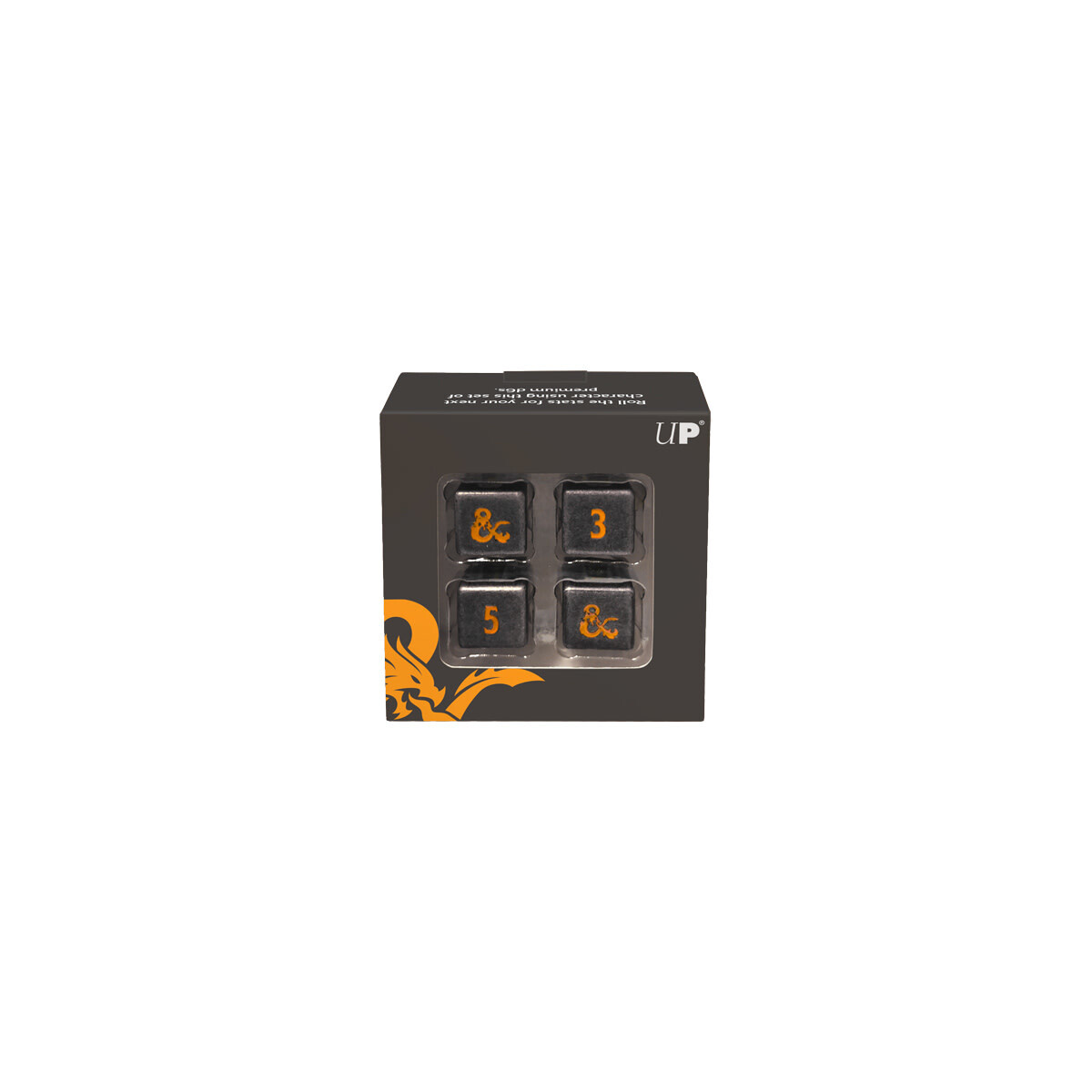 Ultra Pro Heavy Metal Realmspace D6 Set for D&amp;D