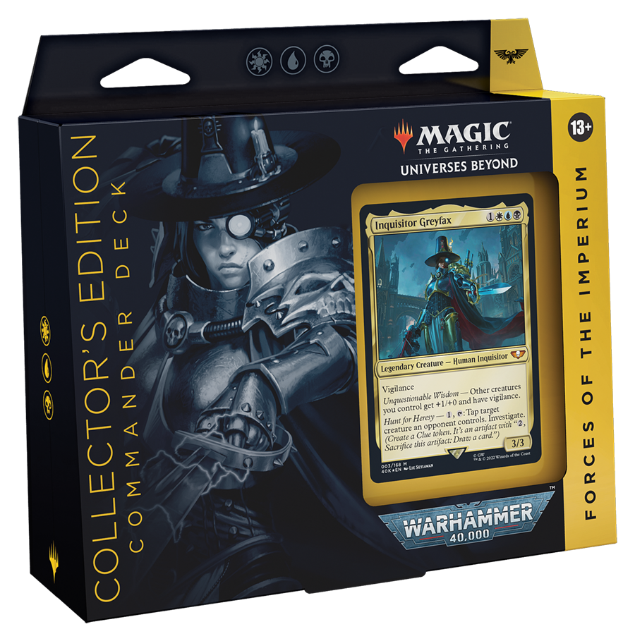 Magic: The Gathering - Warhammer 40k Commander Deck Collector Edition Sealed Case