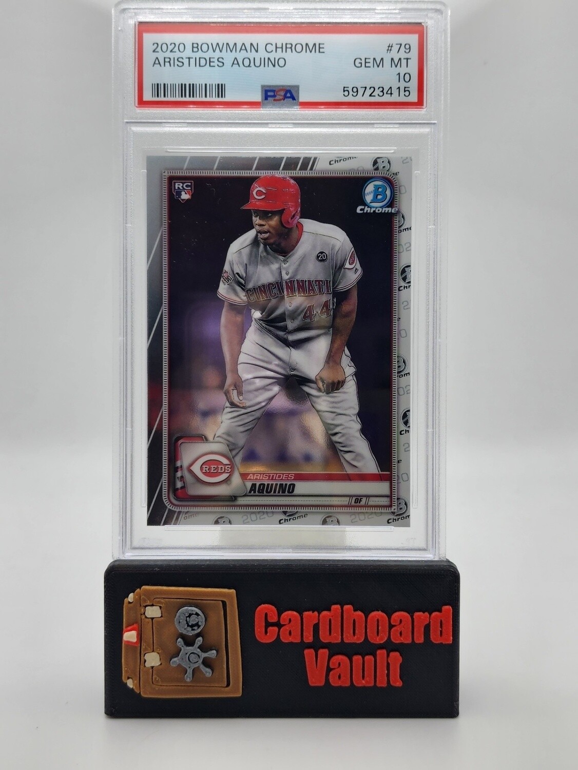 2020 Bowman Chrome Aristides Aquino #79 PSA 10 59723415
