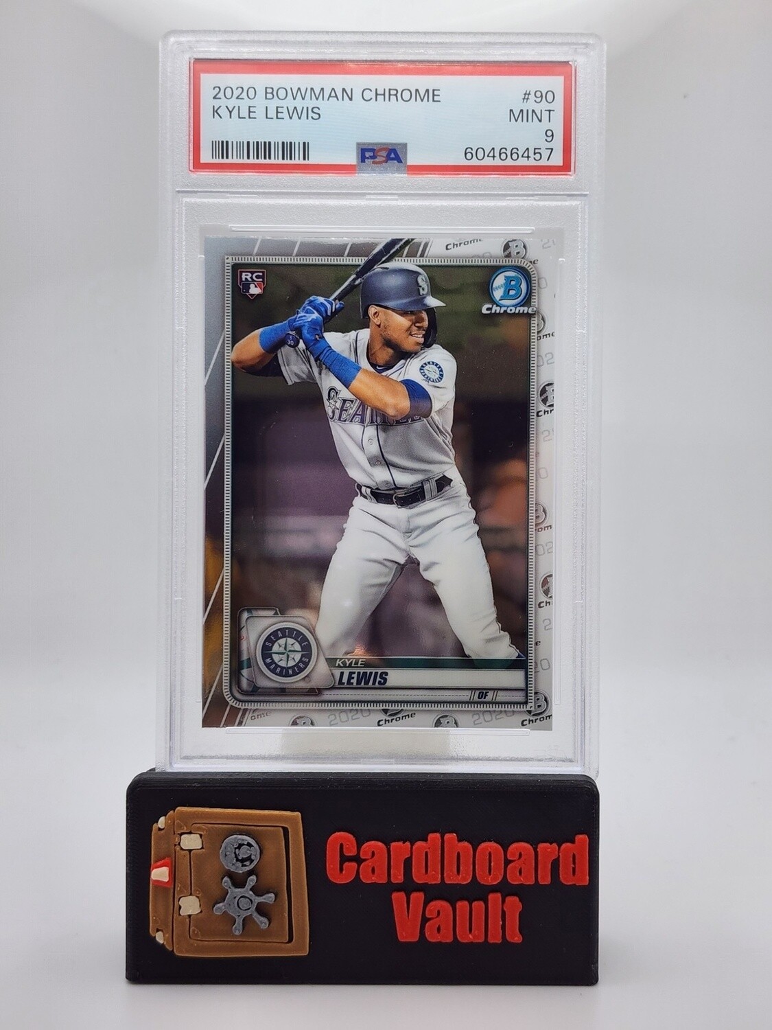 2020 Bowman Chrome Kyle Lewis #90 PSA 9