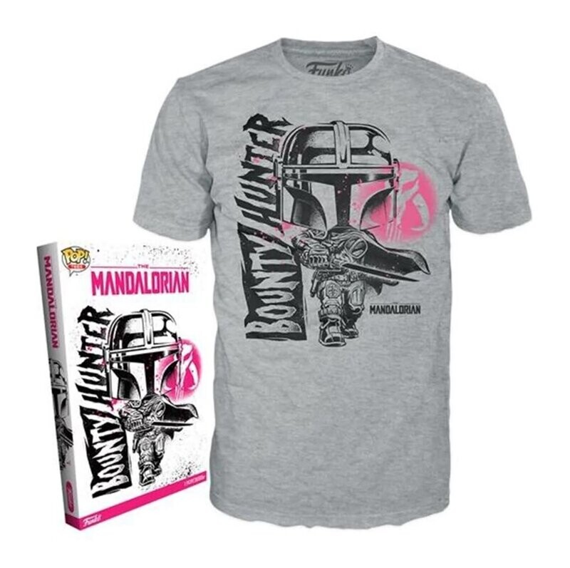Pop Tees The Mandalorian Bounty Hunter Size XL