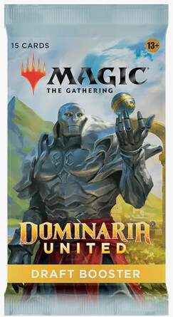 Magic The Gathering Dominaria United Draft Booster Single Pack