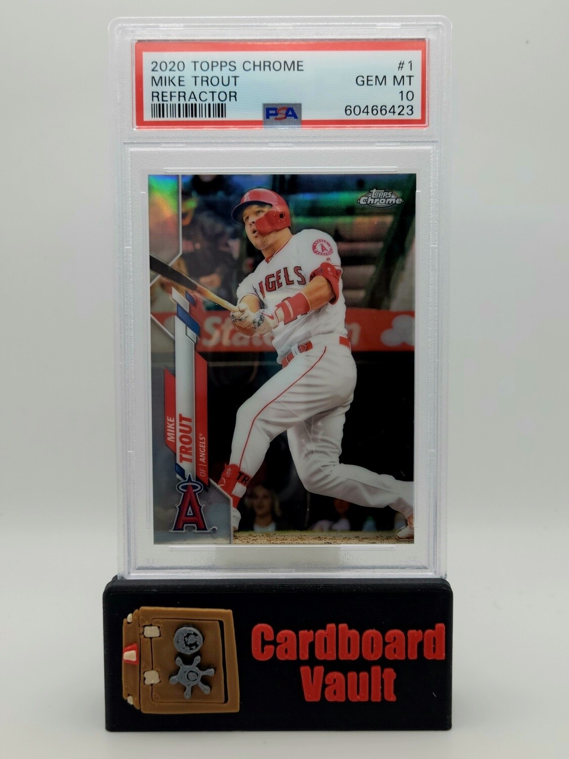 2020 Topps Chrome Mike Trout Refractor #1 PSA 10