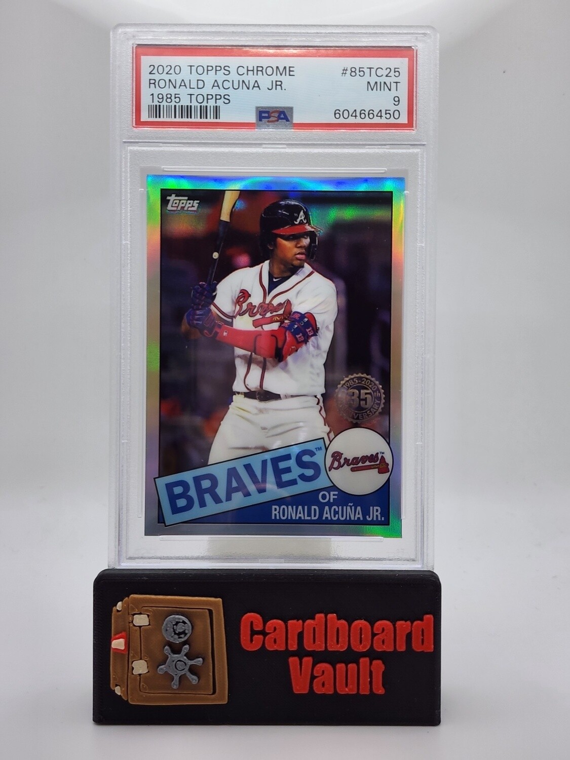 2020 Topps Chrome 1985 Topps Ronald Acuna Jr #85TC-25 PSA 9