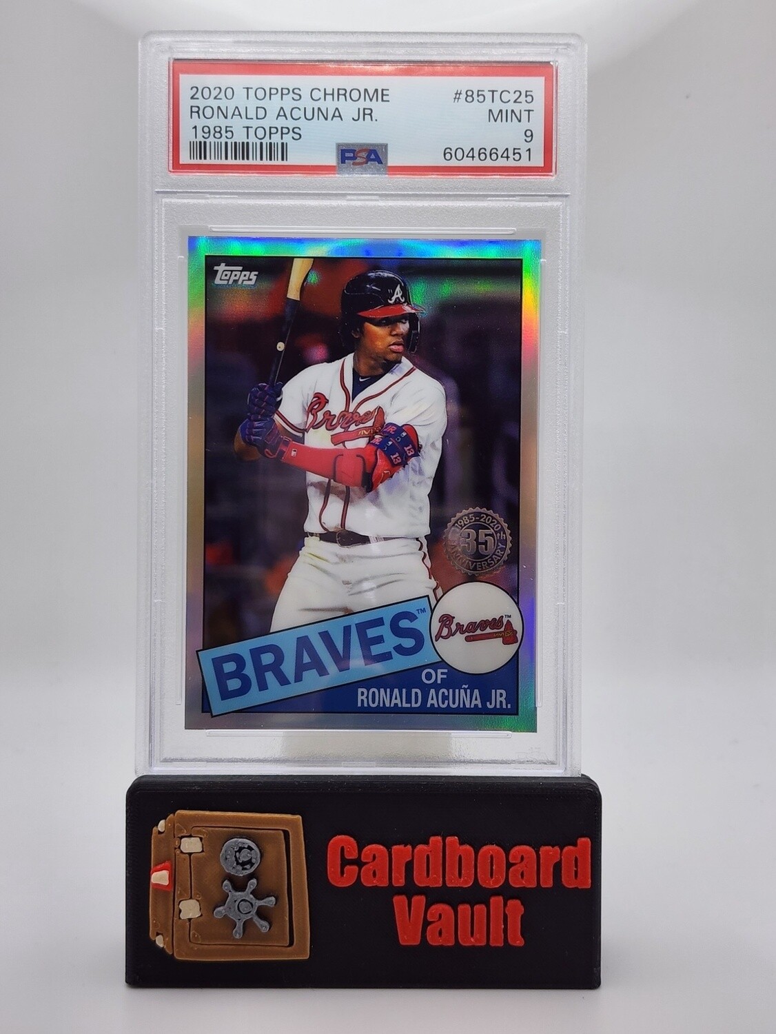2020 Topps Chrome 1985 Topps Ronald Acuna Jr #85TC-25 PSA 9