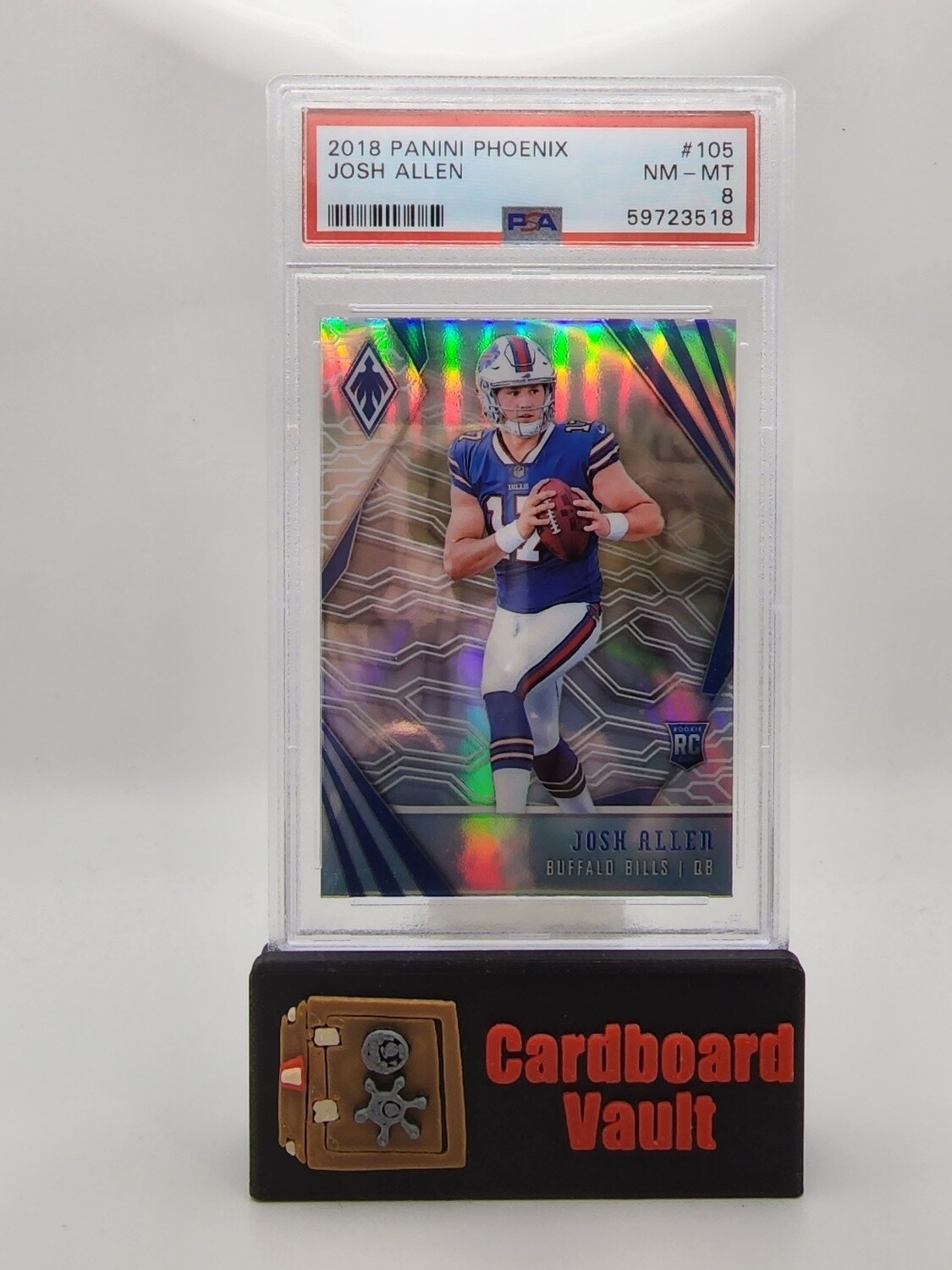 2018 Phoenix Josh Allen Rookie Card  #105 PSA 8
