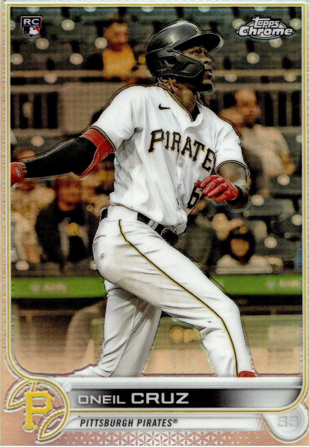 2022 Topps Chrome Oneil Cruz #128 Silver Refractor