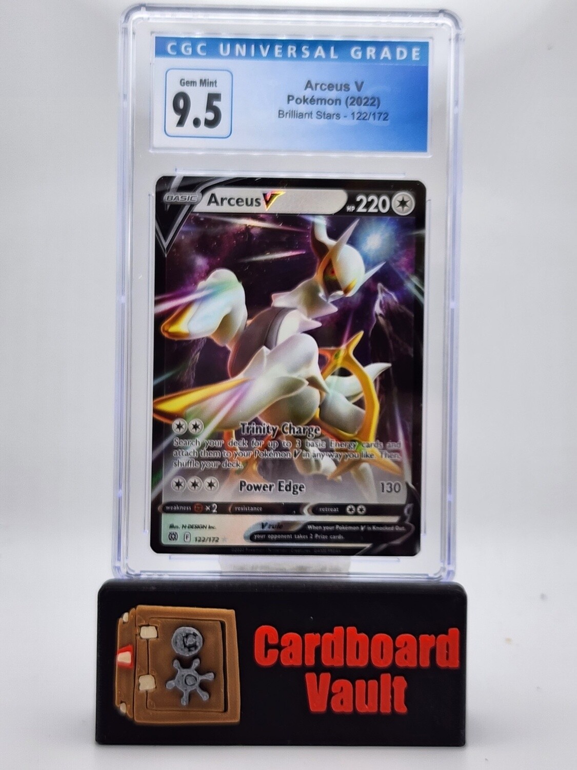 2022 Pokémon Arceus V 122/172 CGC 9.5
